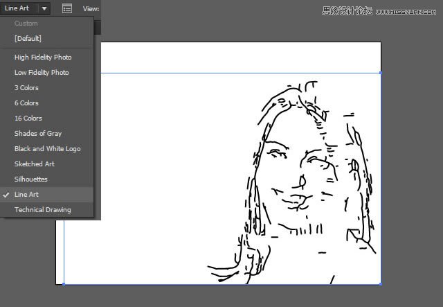 Illustrator调出人物照片质感的黑白效果 第14张 Illustrator调出人物照片质感的黑白效果 第14张