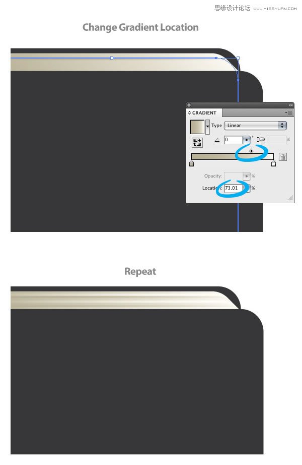 Illustrator绘制立体效果的黑色笔记本 第9张 Illustrator绘制立体效果的黑色笔记本 第9张