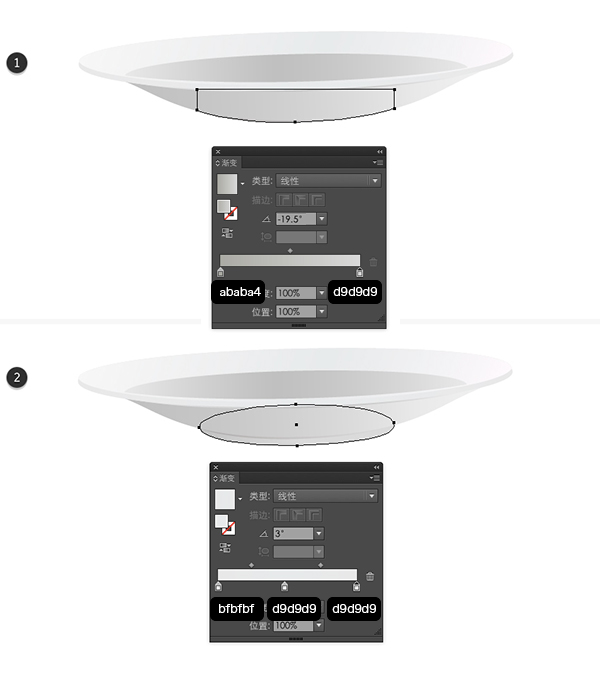Illustrator制作唯美多彩蔬菜沙拉盘 第7张 Illustrator制作唯美多彩蔬菜沙拉盘 第7张