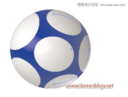 Illustrator绘制超酷的世界杯足球教程 第9张 Illustrator绘制超酷的世界杯足球教程 第9张