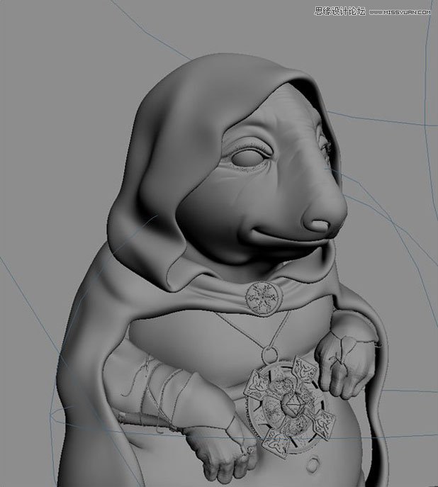 3DMAX制作身穿盔甲的外星人教程 第2张 3DMAX制作身穿盔甲的外星人教程 第2张