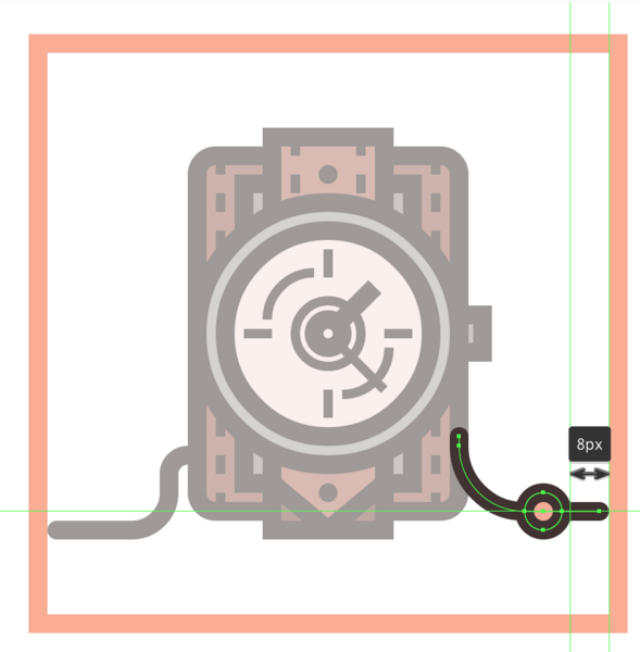 Illustrator制作简约风格的时尚图标包