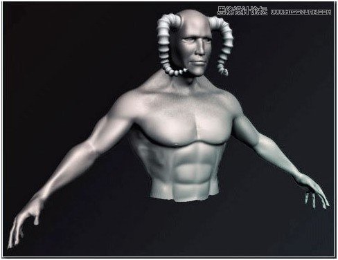 3Ds Max制作游戏中的CG人物教程 第4张 3Ds Max制作游戏中的CG人物教程 第4张