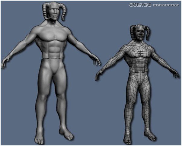 3Ds Max制作游戏中的CG人物教程 第6张 3Ds Max制作游戏中的CG人物教程 第6张