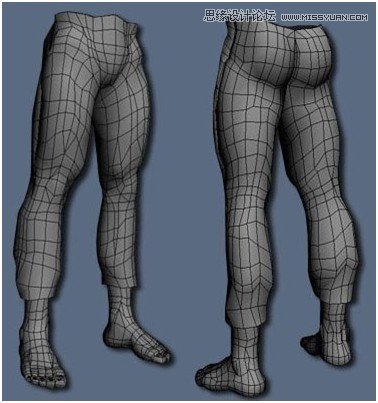 3Ds Max制作游戏中的CG人物教程 第5张 3Ds Max制作游戏中的CG人物教程 第5张