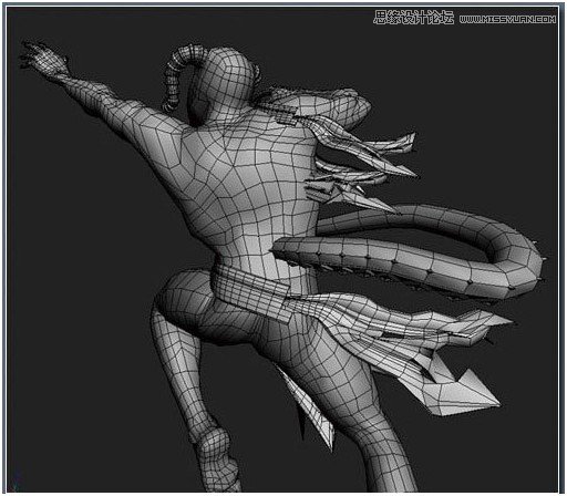 3Ds Max制作游戏中的CG人物教程 第8张 3Ds Max制作游戏中的CG人物教程 第8张