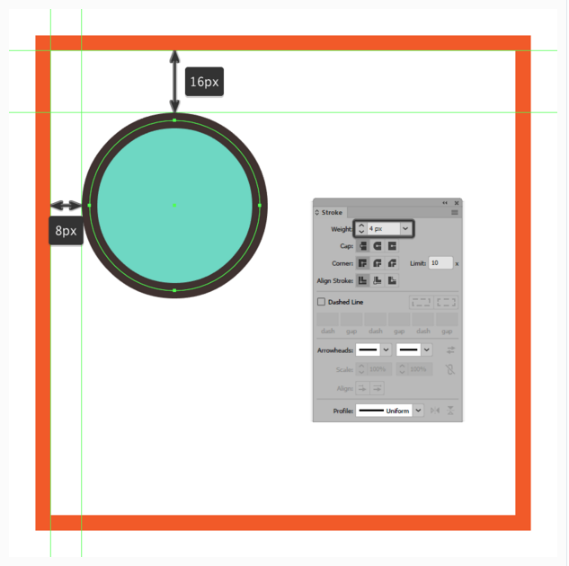 Illustrator制作简约风格的时尚图标包  第7张