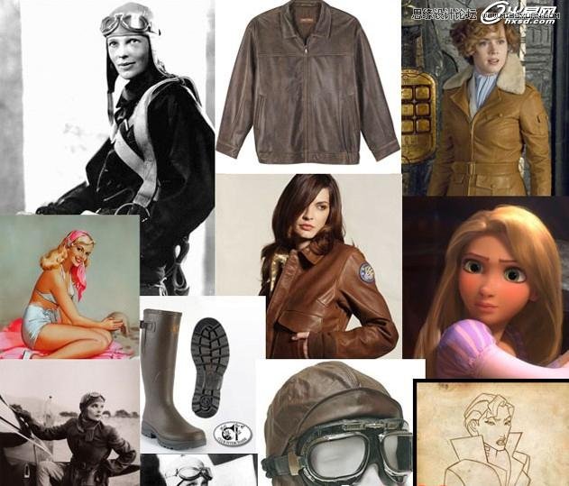 3ds Max绘制三维角色飞行员安妮教程 第2张 3ds Max绘制三维角色飞行员安妮教程 第2张