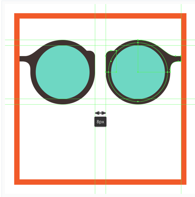 Illustrator制作简约风格的时尚图标包  第14张