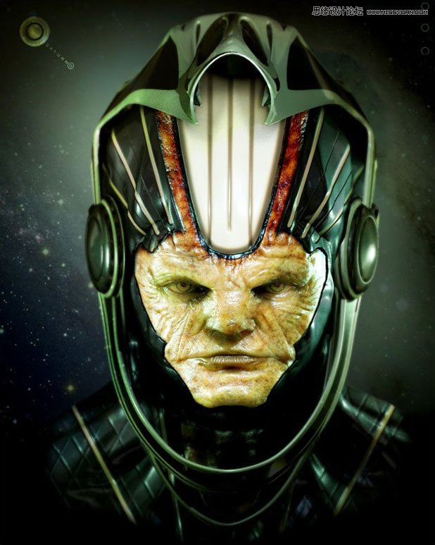 3DMAX制作逼真的外星球人物 第1张 3DMAX制作逼真的外星球人物 第1张