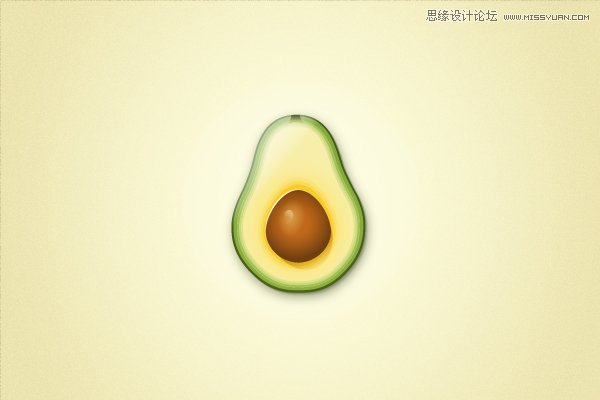 Illustrator绘制立体逼真的鸭梨效果图 第1张 Illustrator绘制立体逼真的鸭梨效果图 第1张