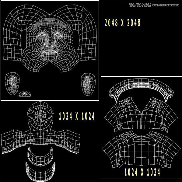 3ds Max制作乡村渔夫头像设计教程 第2张 3ds Max制作乡村渔夫头像设计教程 第2张