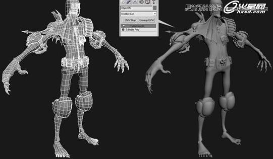 3ds Max制作死刑裁决游戏漫画宣传画设计教程 第3张 3ds Max制作死刑裁决游戏漫画宣传画设计教程 第3张