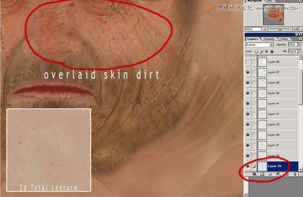 3ds Max制作乡村渔夫头像设计教程 第8张 3ds Max制作乡村渔夫头像设计教程 第8张