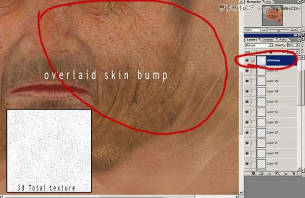 3ds Max制作乡村渔夫头像设计教程 第9张 3ds Max制作乡村渔夫头像设计教程 第9张