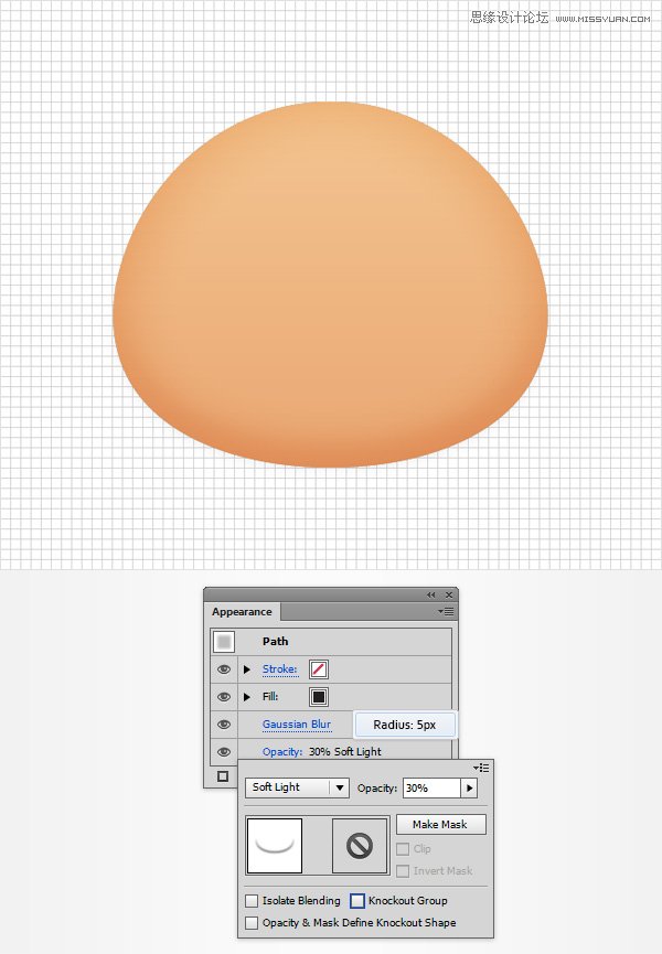 Illustrator设计时尚有趣的卡通人物脸部 第10张 Illustrator设计时尚有趣的卡通人物脸部 第10张