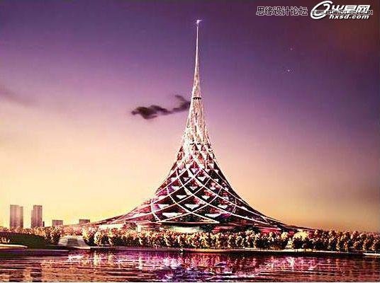 3ds Max教你如何制作圆锥形状的尖塔  第1张