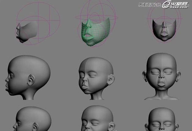 3ds Max制作傲慢的国外小孩教程 第2张 3ds Max制作傲慢的国外小孩教程 第2张