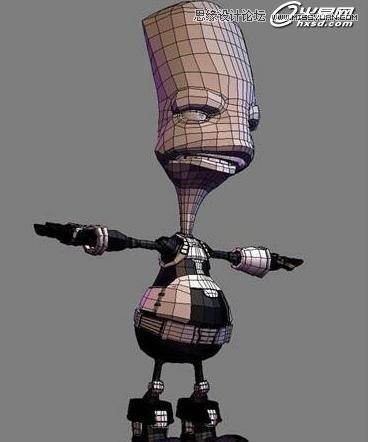 3ds Max绘制个性的外星生物 第3张 3ds Max绘制个性的外星生物 第3张