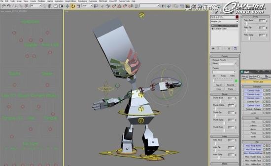 3ds Max绘制个性的外星生物 第10张 3ds Max绘制个性的外星生物 第10张