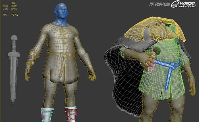 3ds Max绘制逼真的雇佣兵教程 第6张 3ds Max绘制逼真的雇佣兵教程 第6张
