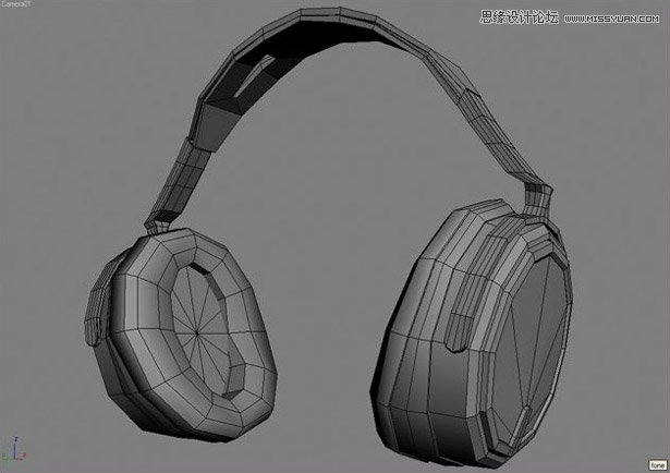 3DSMAX制作逼真的电脑耳机教程 第2张 3DSMAX制作逼真的电脑耳机教程 第2张