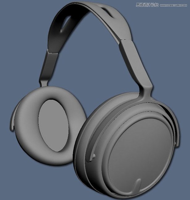 3DSMAX制作逼真的电脑耳机教程 第3张 3DSMAX制作逼真的电脑耳机教程 第3张