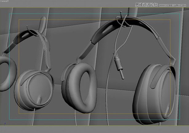 3DSMAX制作逼真的电脑耳机教程 第4张 3DSMAX制作逼真的电脑耳机教程 第4张