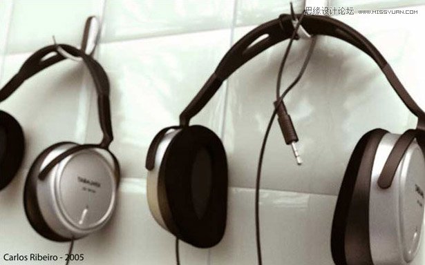 3DSMAX制作逼真的电脑耳机教程 第8张 3DSMAX制作逼真的电脑耳机教程 第8张