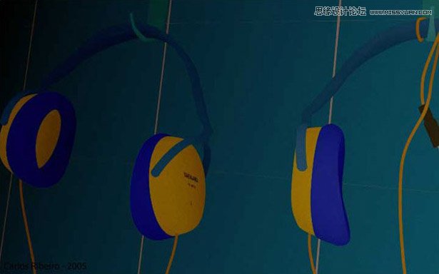 3DSMAX制作逼真的电脑耳机教程 第10张 3DSMAX制作逼真的电脑耳机教程 第10张