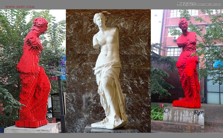 3ds MAX制作抽象的BOX物体和人像建模 第3张 3ds MAX制作抽象的BOX物体和人像建模 第3张