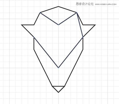 Illustrator绘制超酷的家族图腾徽章  第5张