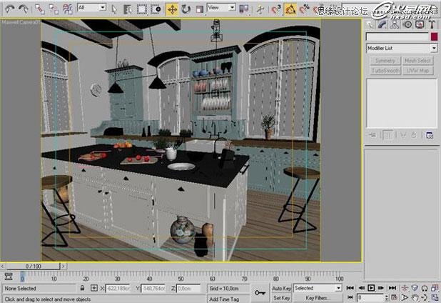 3ds Max打造西方开放式厨房局部场景  第9张