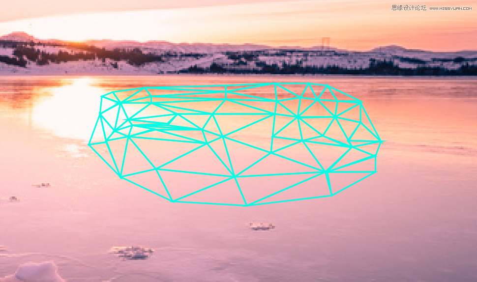 Illustrator简单快速的把图片变成几何背景  第7张