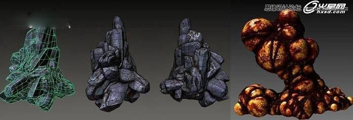 详细解析Maya的mental ray渲染阴森蛋洞  第2张