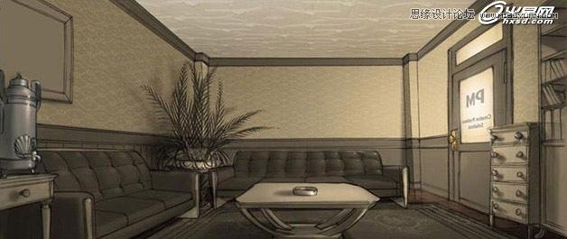 3ds Max绘制高档办公室效果图  第3张