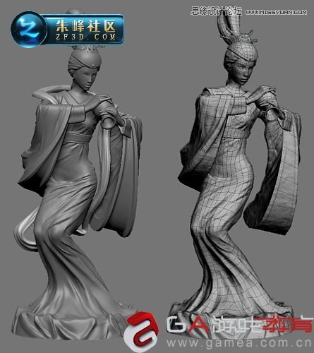 3DMAX制作仙灵岛动漫场景过程赏析  第6张