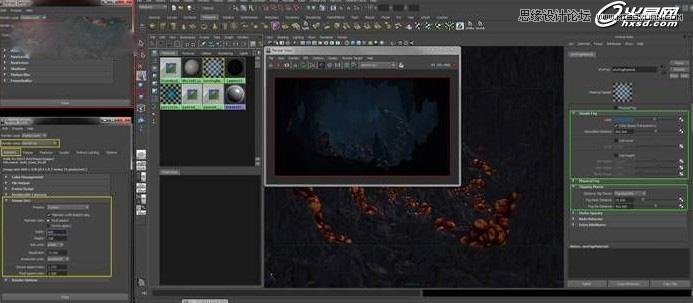 详细解析Maya的mental ray渲染阴森蛋洞  第4张