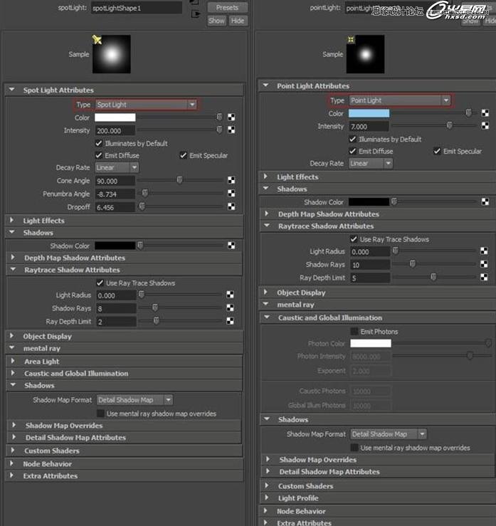 详细解析Maya的mental ray渲染阴森蛋洞  第6张