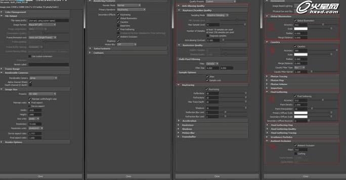详细解析Maya的mental ray渲染阴森蛋洞  第8张