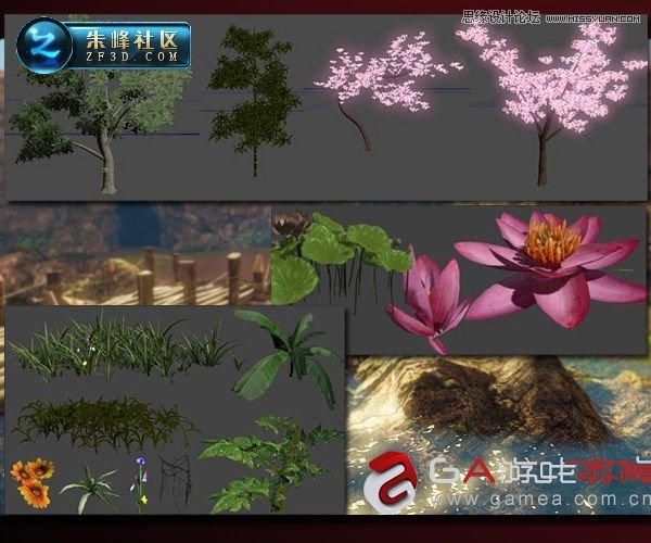 3DMAX制作仙灵岛动漫场景过程赏析  第11张