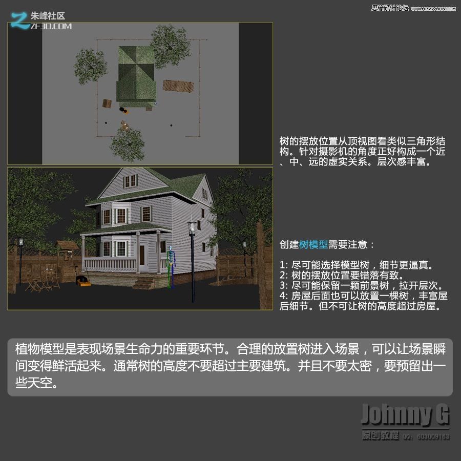 3dmax打造欧式小别墅效果图教程  第6张