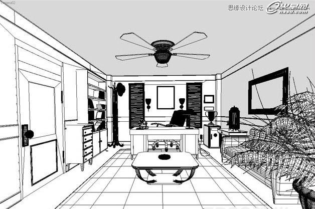 3ds Max绘制高档办公室效果图  第12张