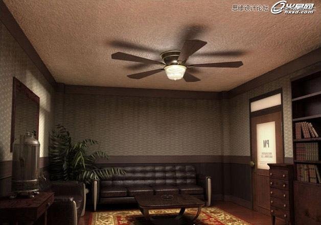 3ds Max绘制高档办公室效果图  第14张