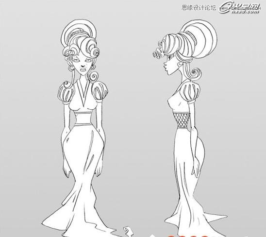 3ds Max制作高贵可爱的公主教程  第2张