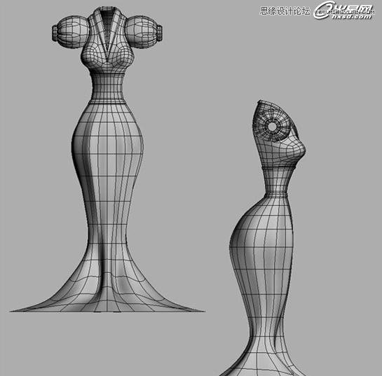 3ds Max制作高贵可爱的公主教程  第4张