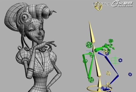 3ds Max制作高贵可爱的公主教程  第6张