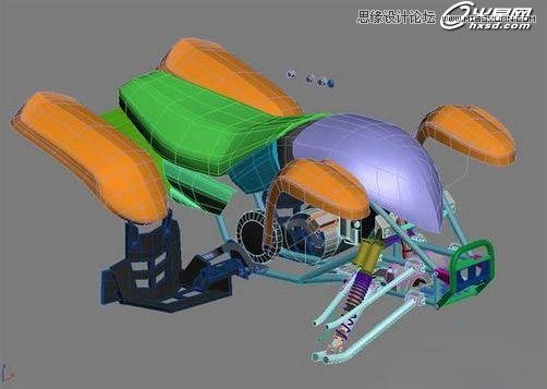 3ds Max制作四轮摩托车实例教程  第5张