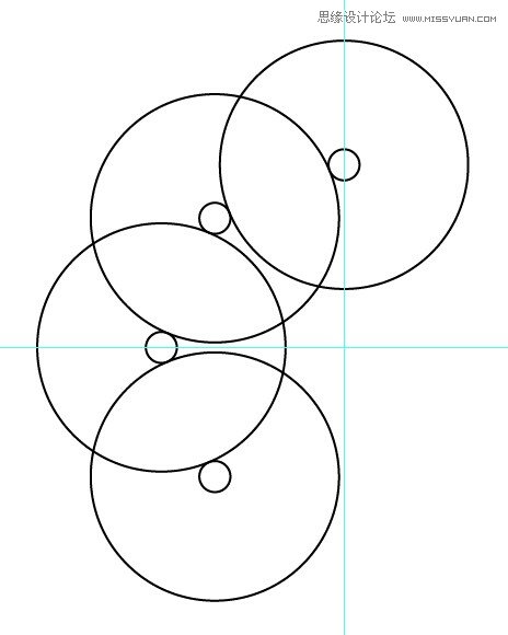 Illustrator绘制漂亮的叠加圆环效果图  第8张