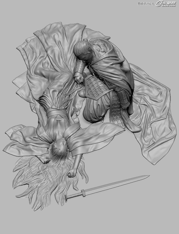 3Dmax制作3D版霸王别姬实例解析  第11张